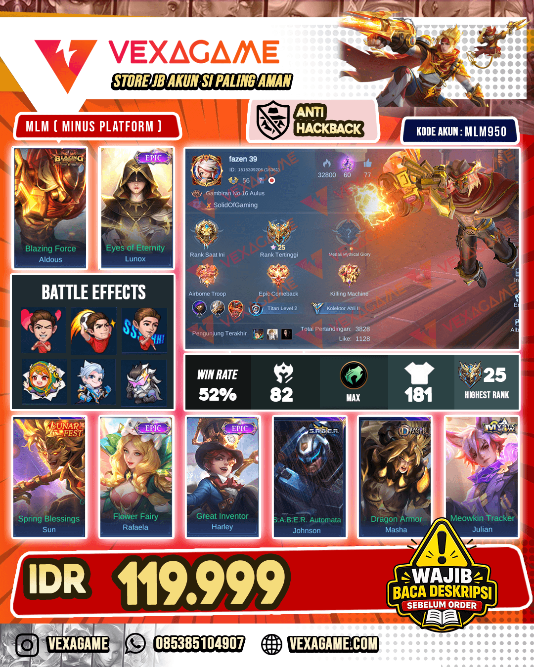 Aldous Blazing | Lunox Epic