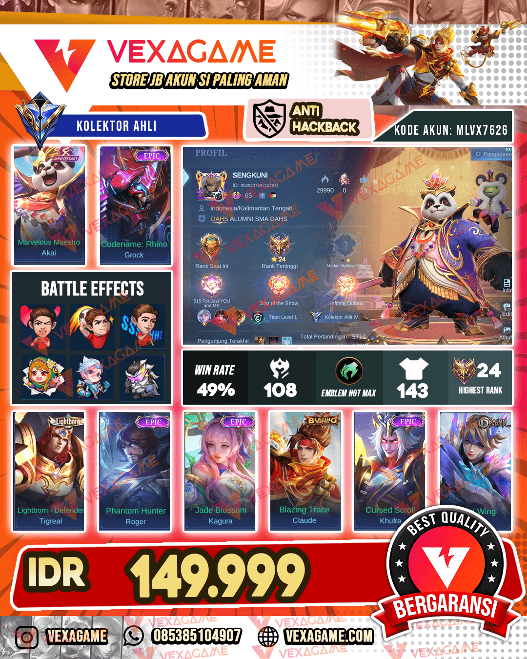 Akai Aniv | Grock Epic