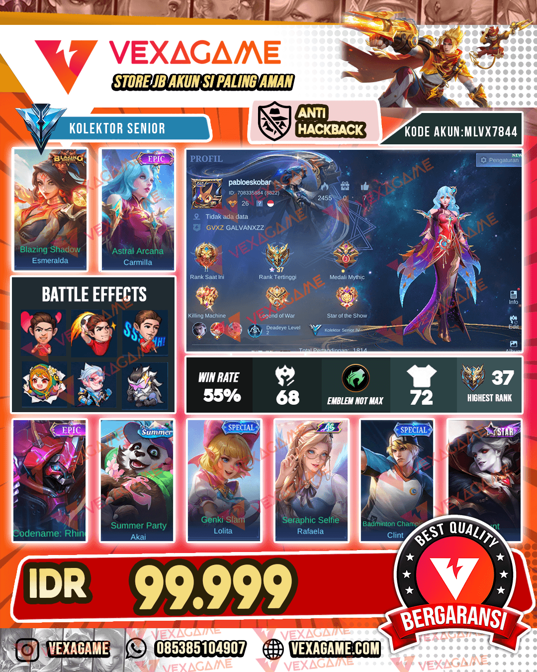 Carmilla Epic X Esme Blazing
