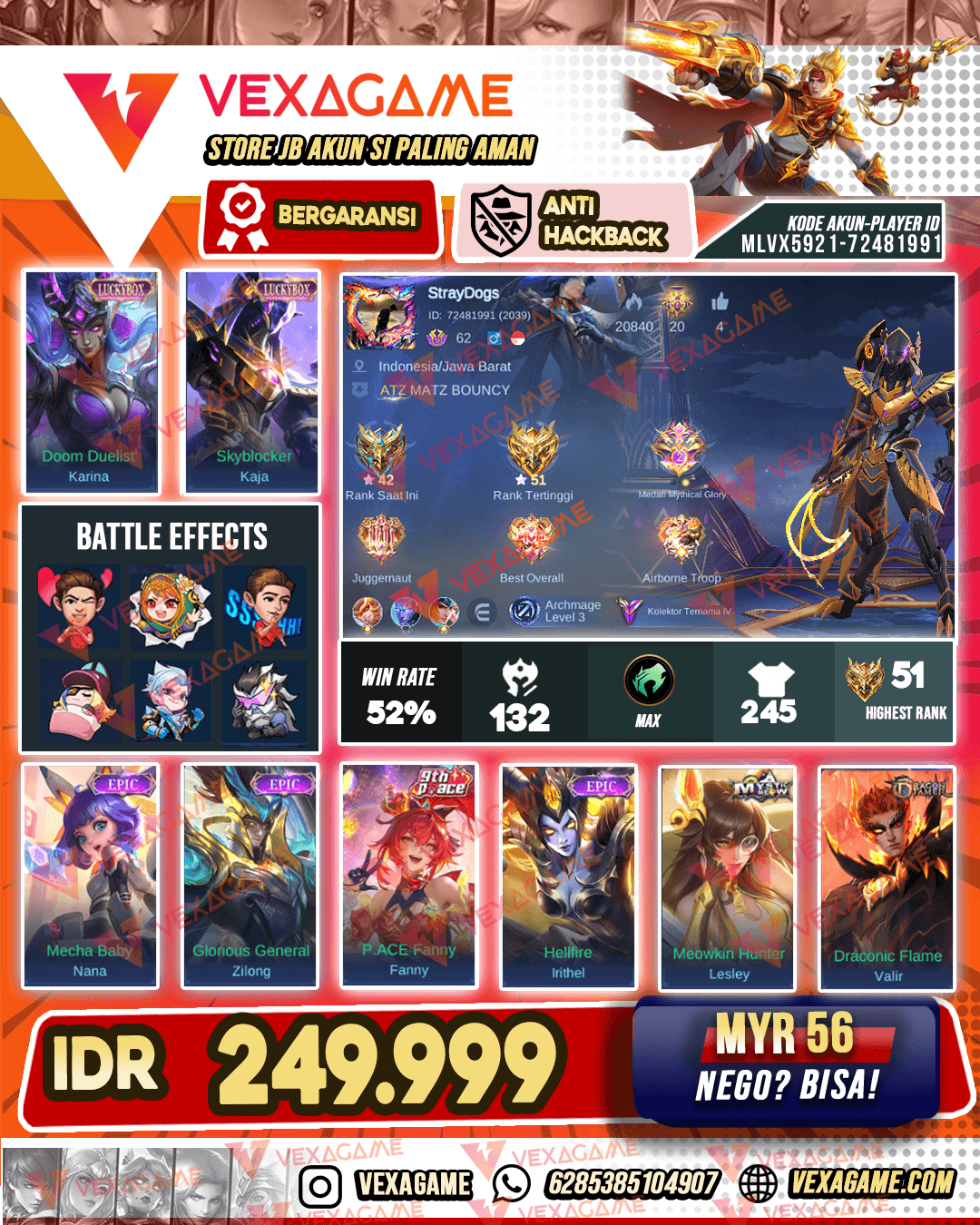 Kaja Luckybox | Karina Luckybox | Emblem & Hero Max