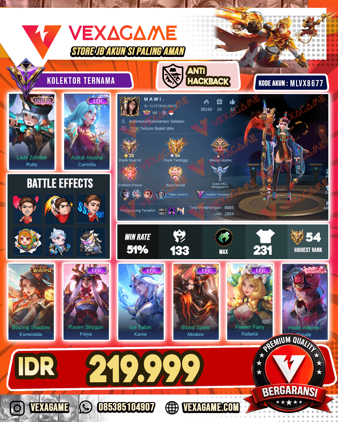 Ruby Luckybox | Carmila Epic