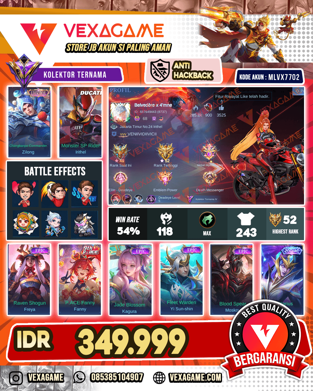 Irithel Ducati X Zilong Luckybox