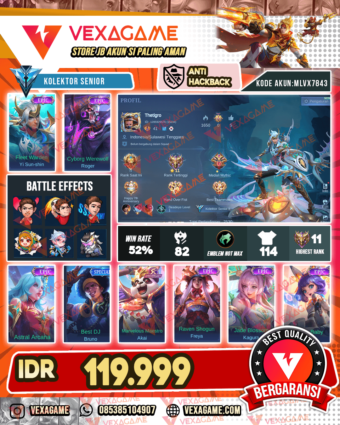 YSS Epic X Roger Epic