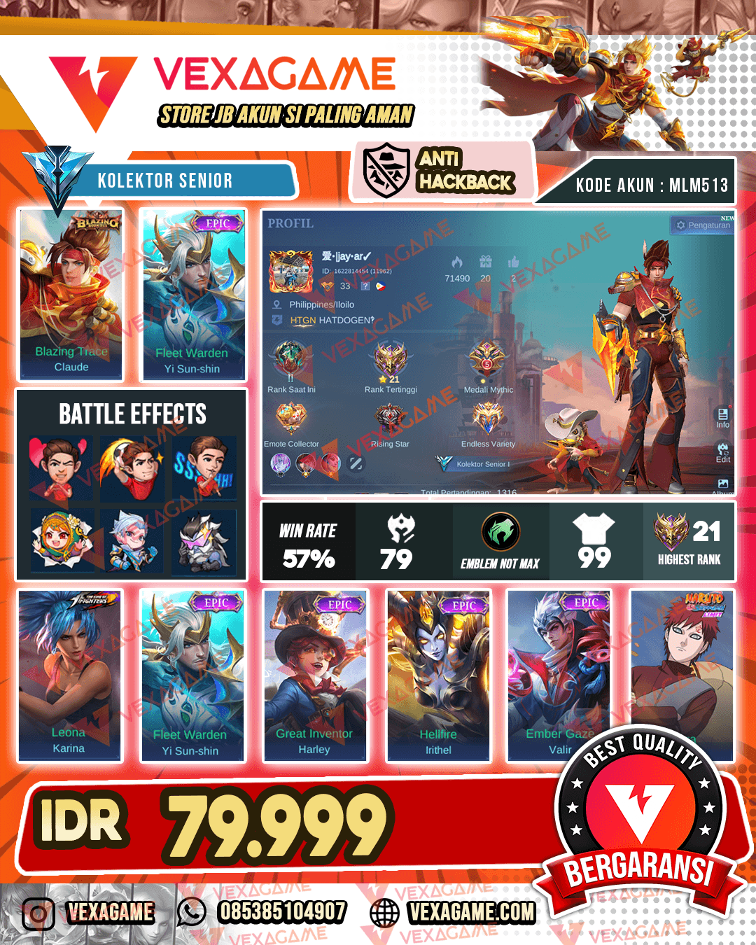 Claude Blazing | Yss Epic