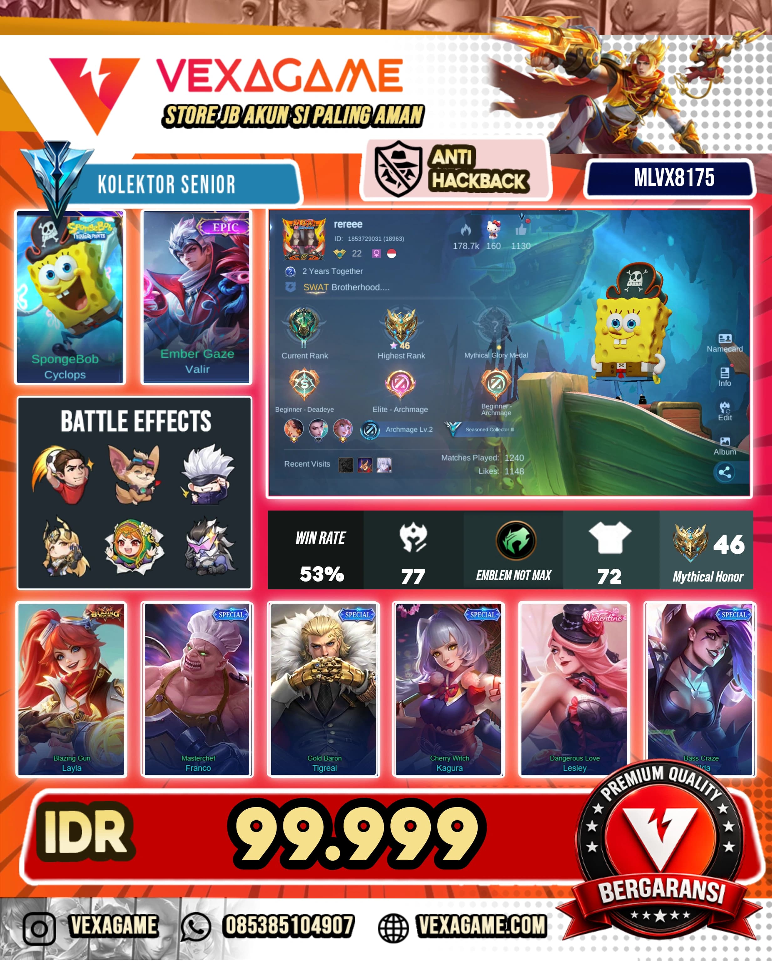 Cyclops Spongebob | Valir Epic