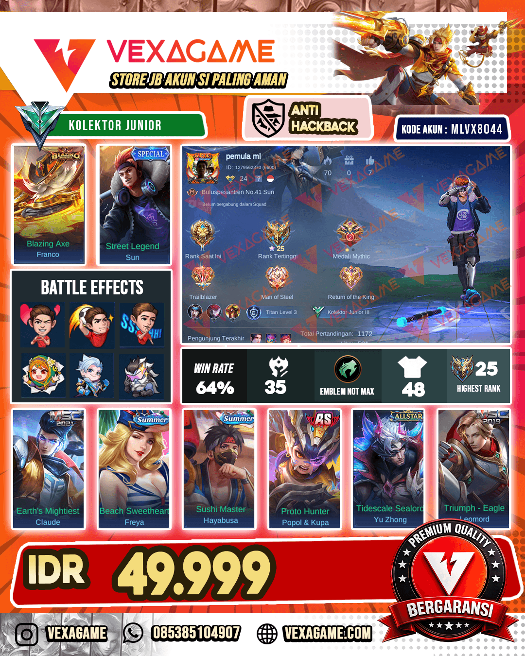 Akun Murah Harga Pelajar