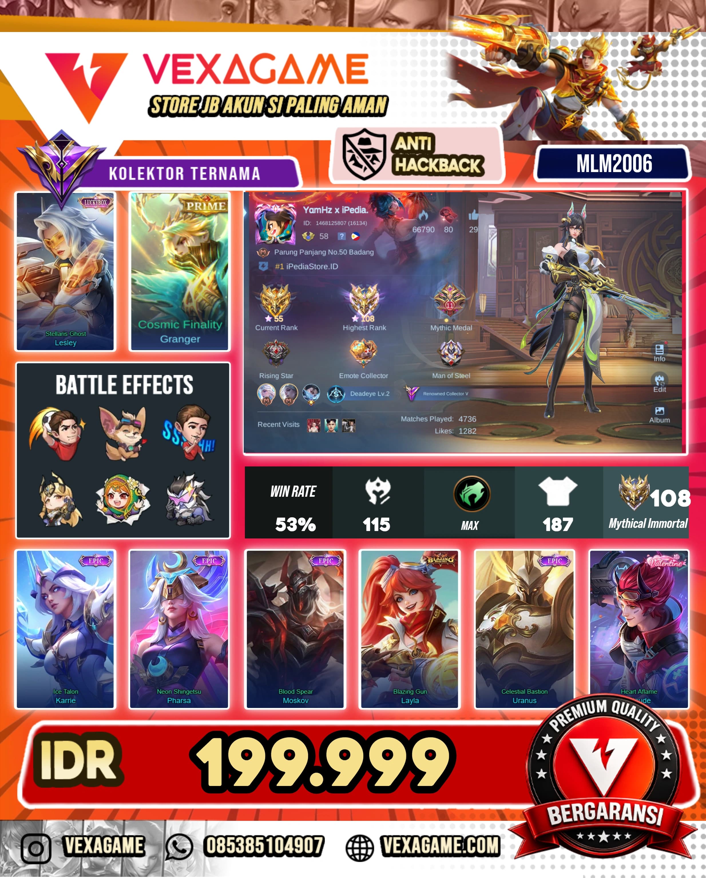 Lesley Luckybox X Granger Prime X Ex Immo