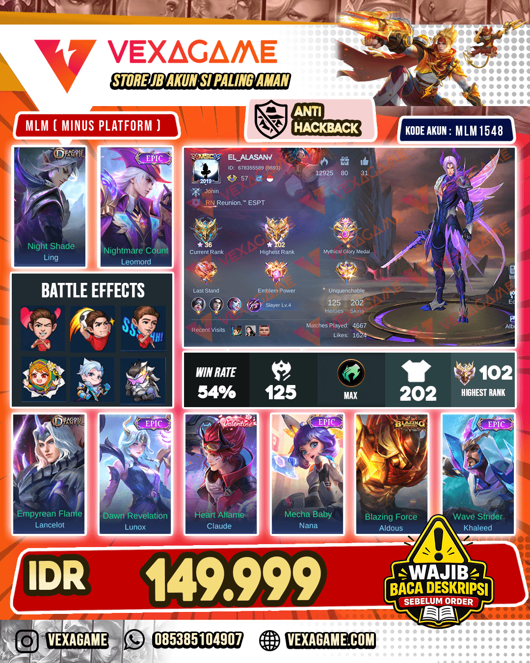 Ling Dragon Tamer X Leomord Epic | Ex IMMO