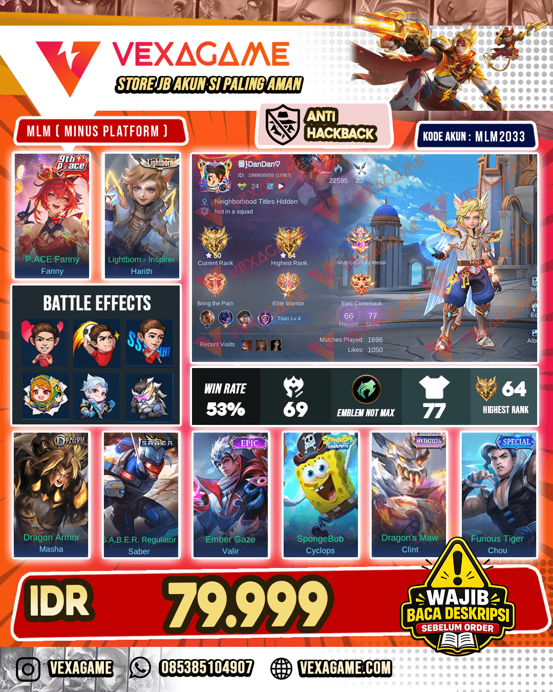 Harith Lightborn | Fanny P Ace