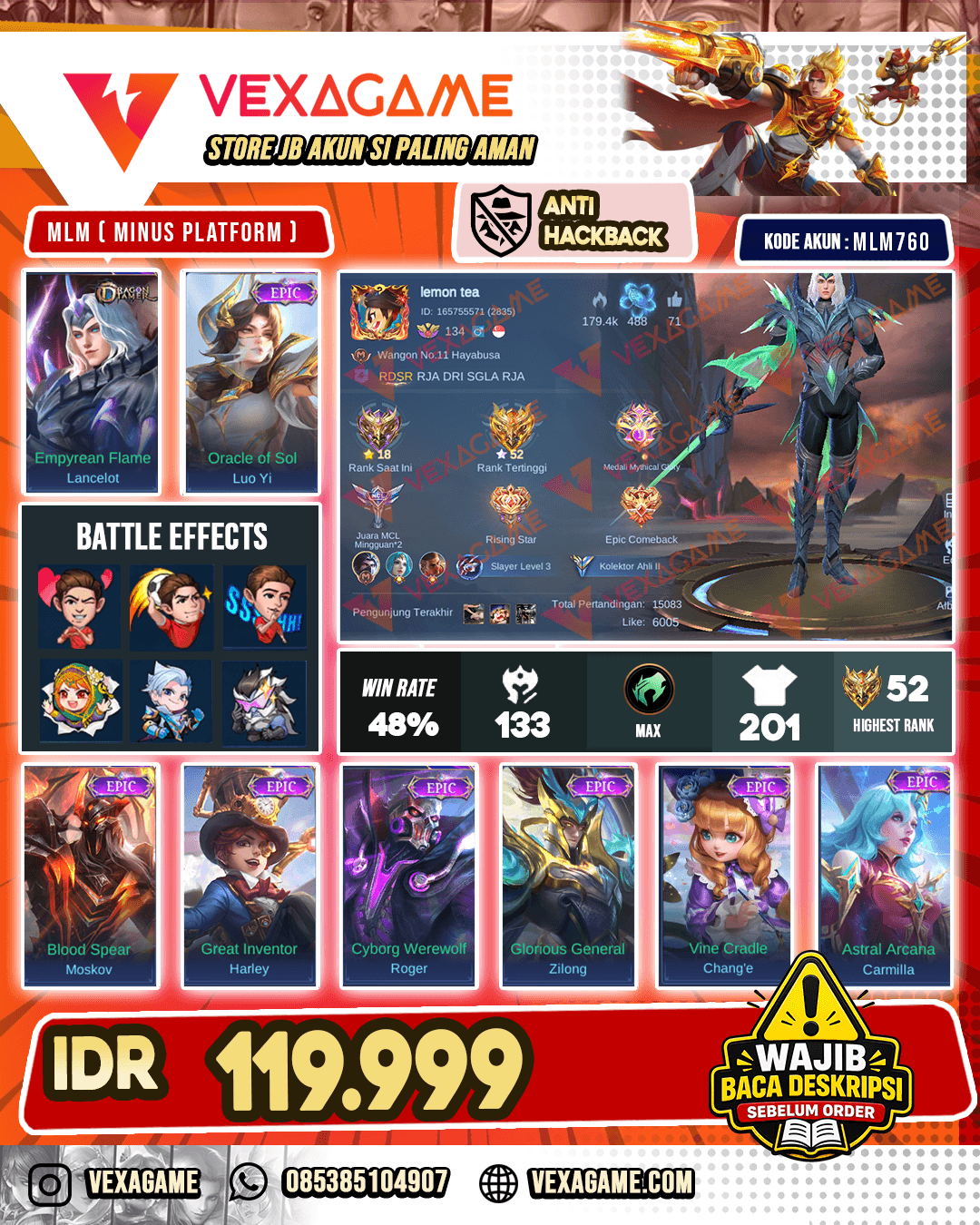 Lancelot Dragon Tamer | Luo Yi Epic