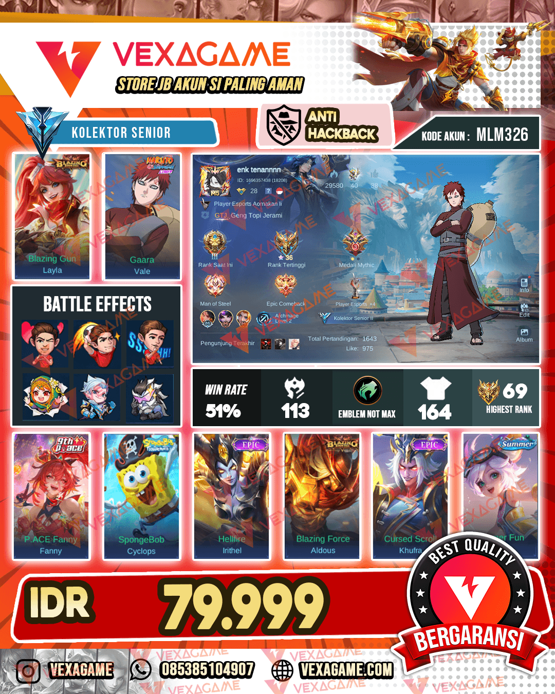 Vale Gaara X Layla Blazing