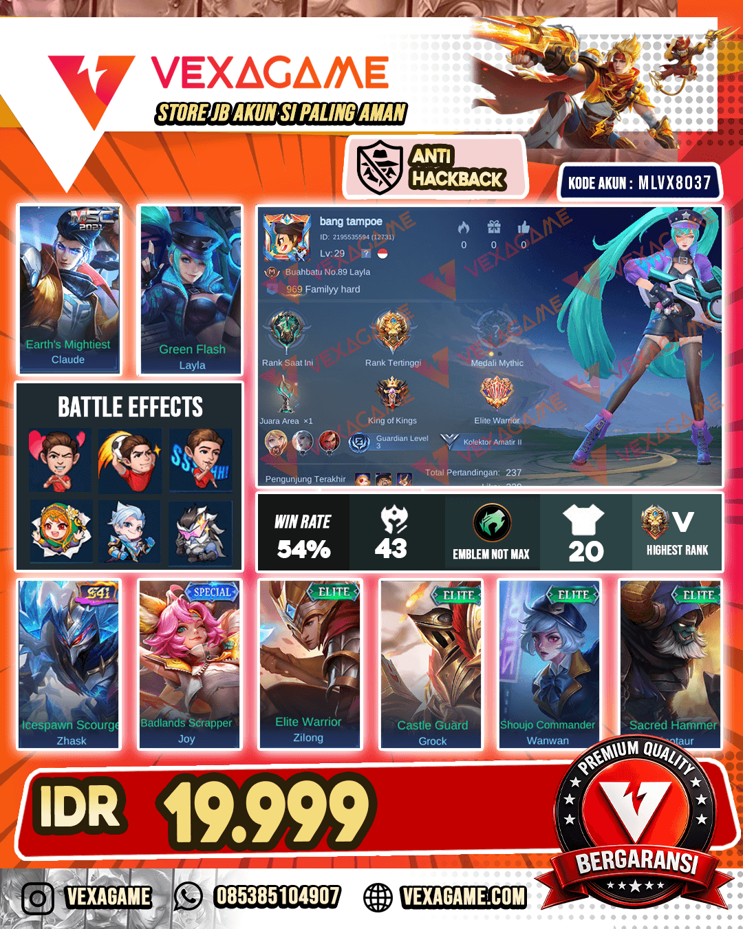 Akun Murah Harga Merakyat