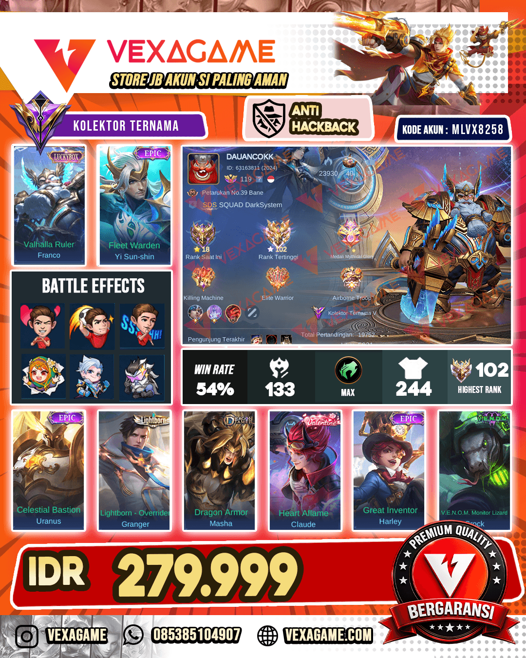 Franco Luckybox | Yss Epic