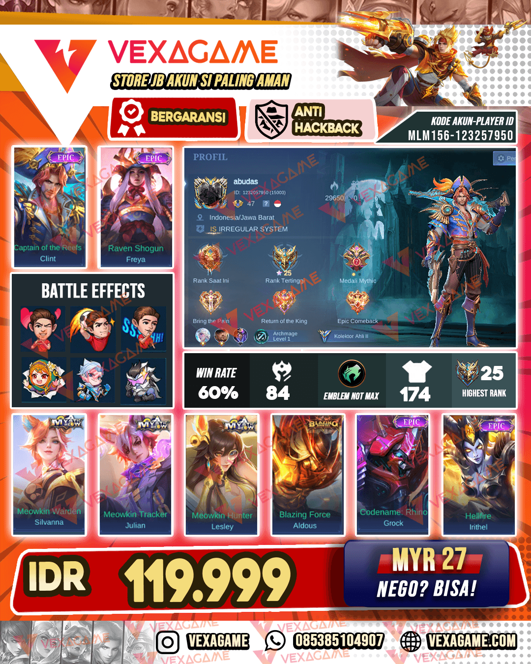 Clint Epic | 3 Meow | Freya Epic