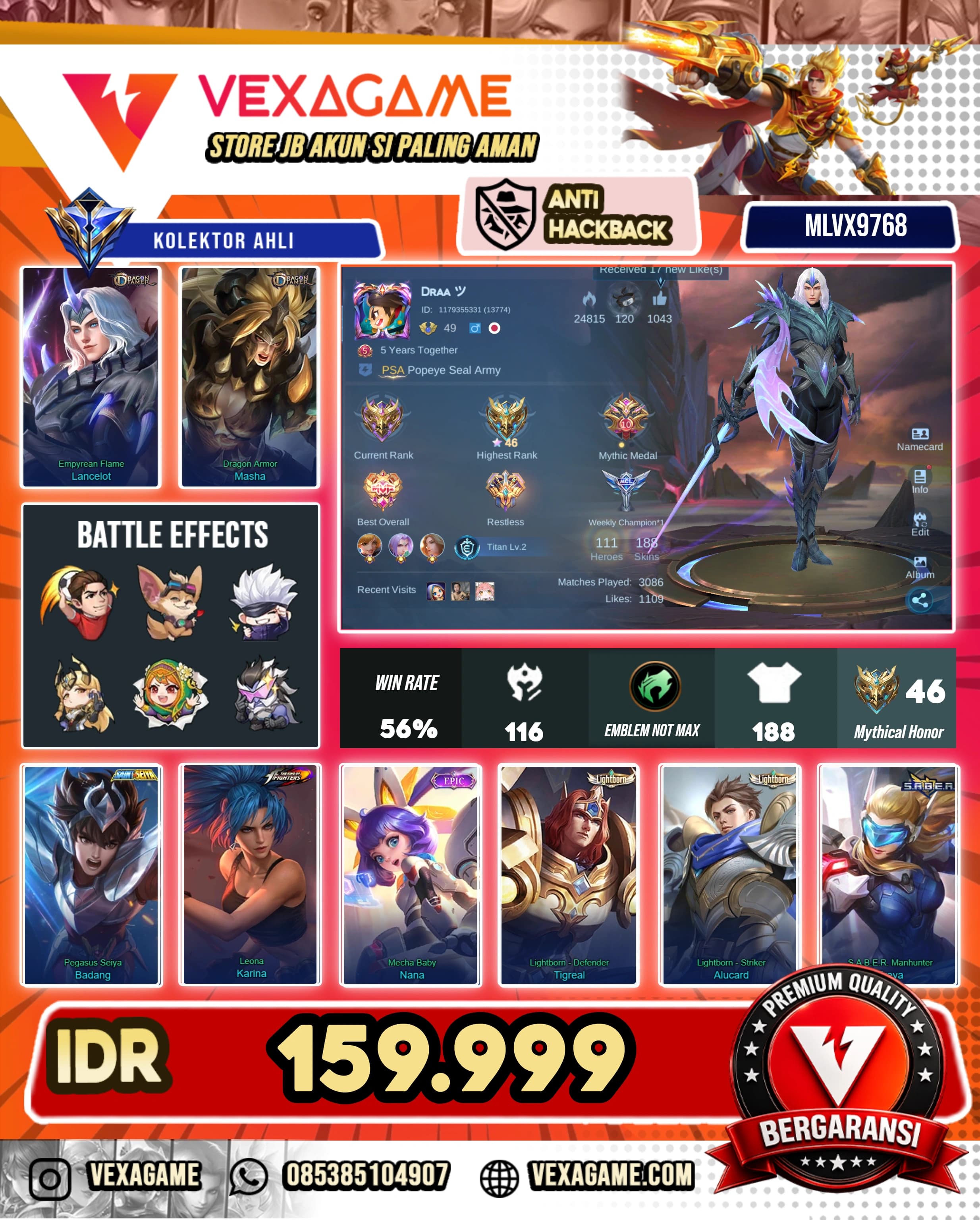 Lancelot Dragon Tamer | Masha Dragon Tamer