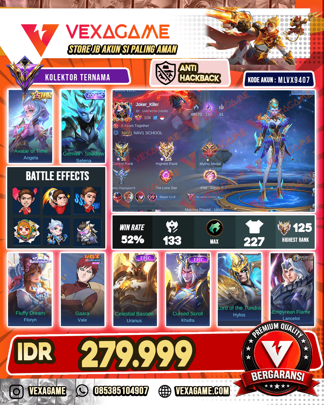 Selena Zodiac | Angela Annual Star | Ex Immo