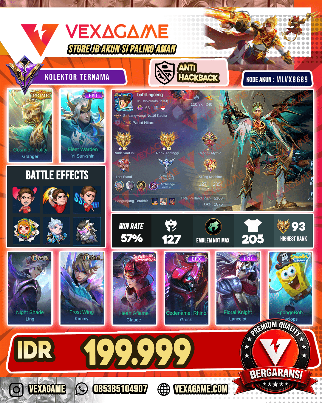 Granger Prime | Yss Epic