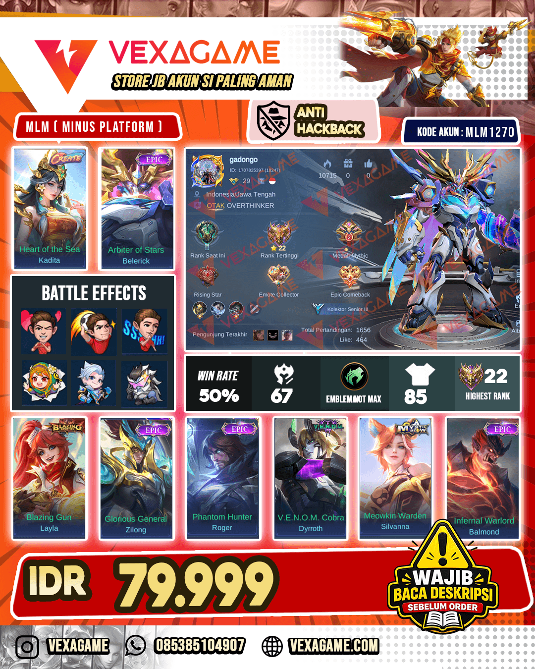 Balerick Epic | Kadita Create