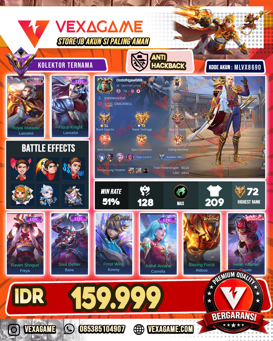 Lancelot Luckybox X Lancelot Epic