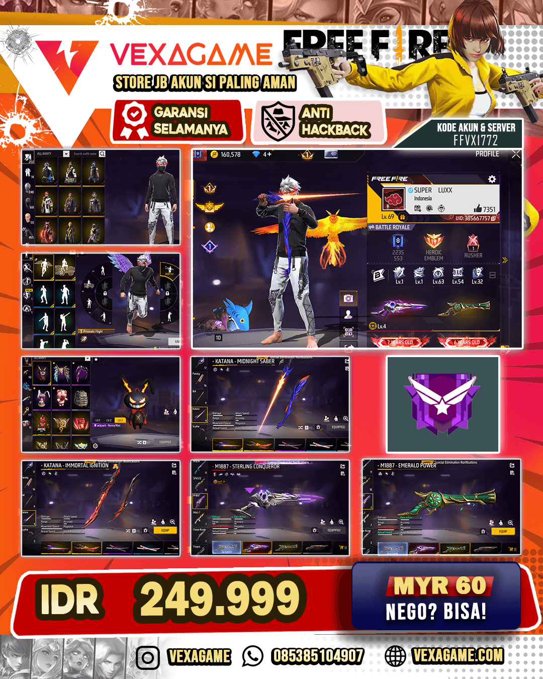 1 EVO | SG Ompet | Vault TW 500