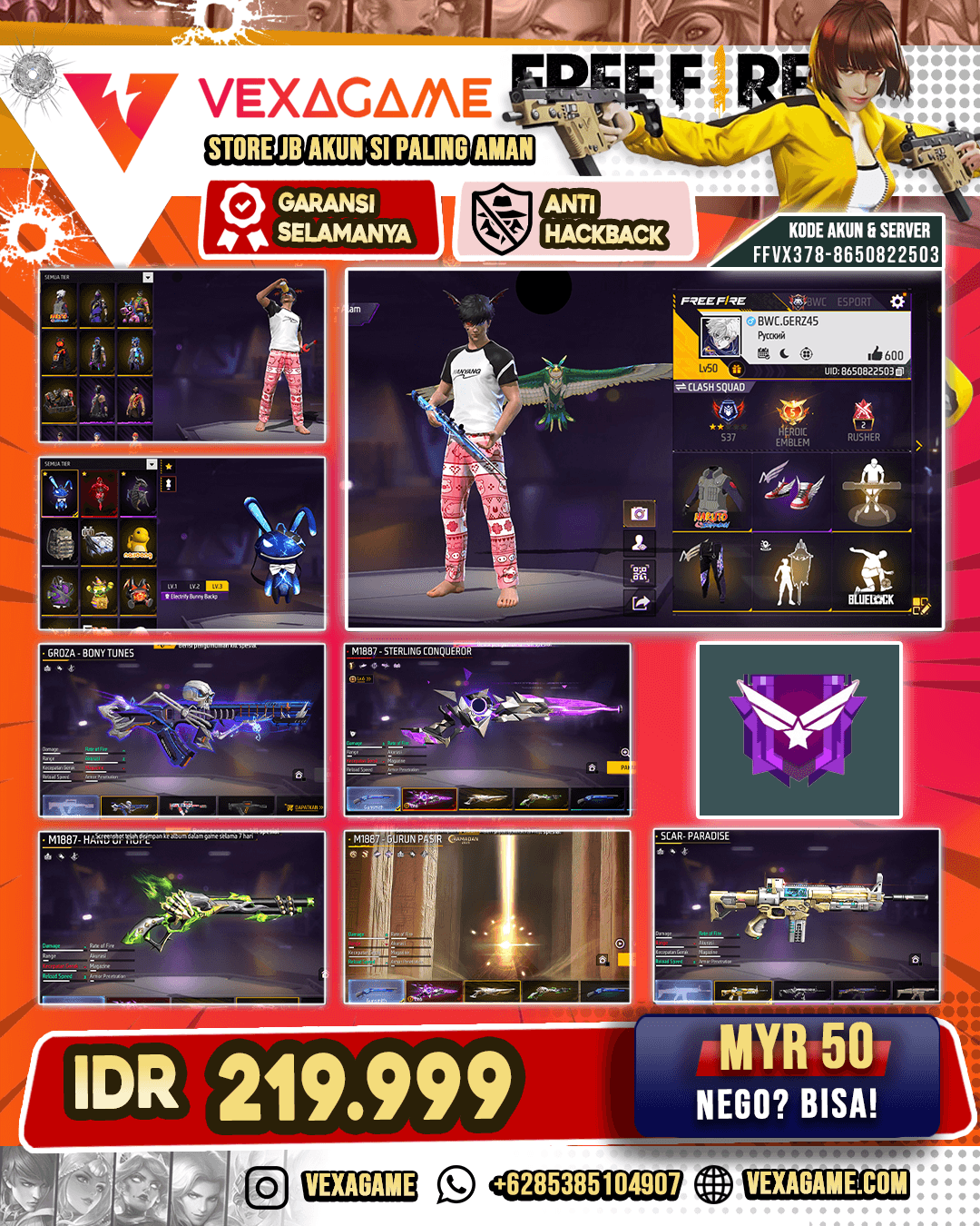 Sg Evo Otw MAX | Sg Gurun | Sg Lumut | Vault 100