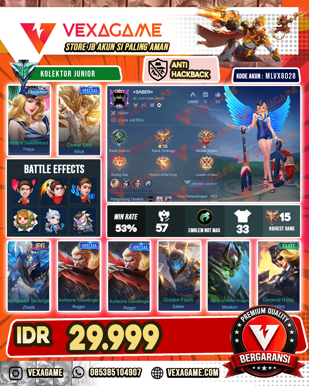 Akun Murah Harga Pelajar