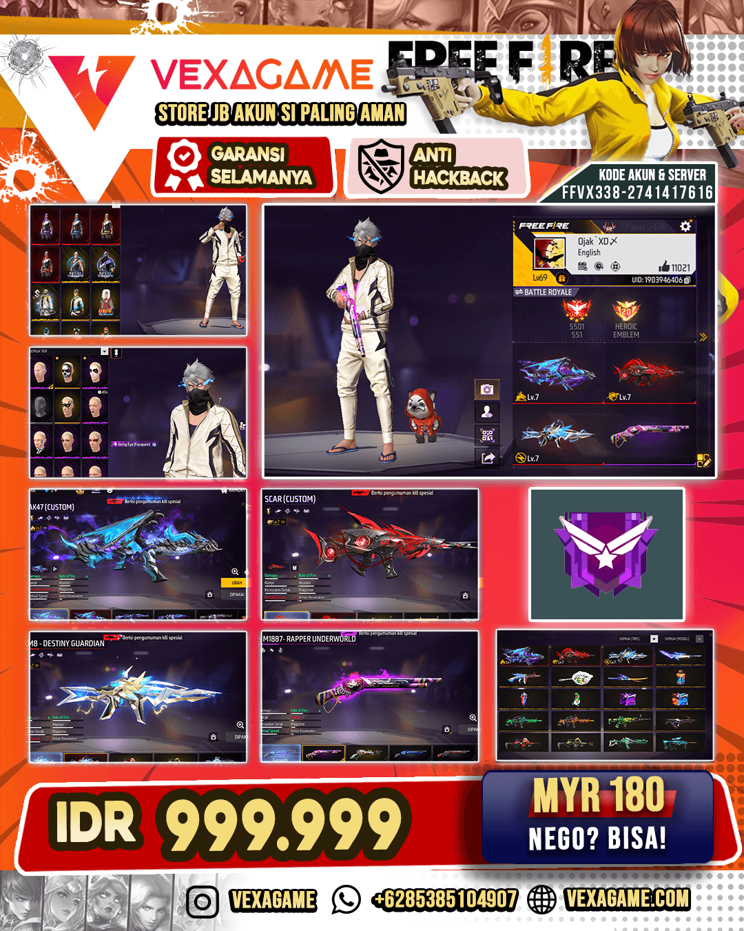 VAULT TW 600 FULL GAGAH + OLD | EVO 3 MAX SEMUA | SG 3 RASA REPER + LUMUT
