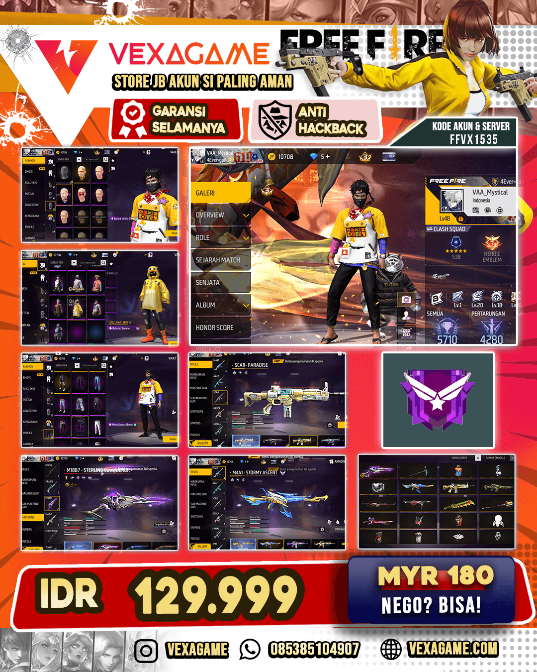 1 EVO | SG MAMBA | 1 BUNDLE JJK ITADORI