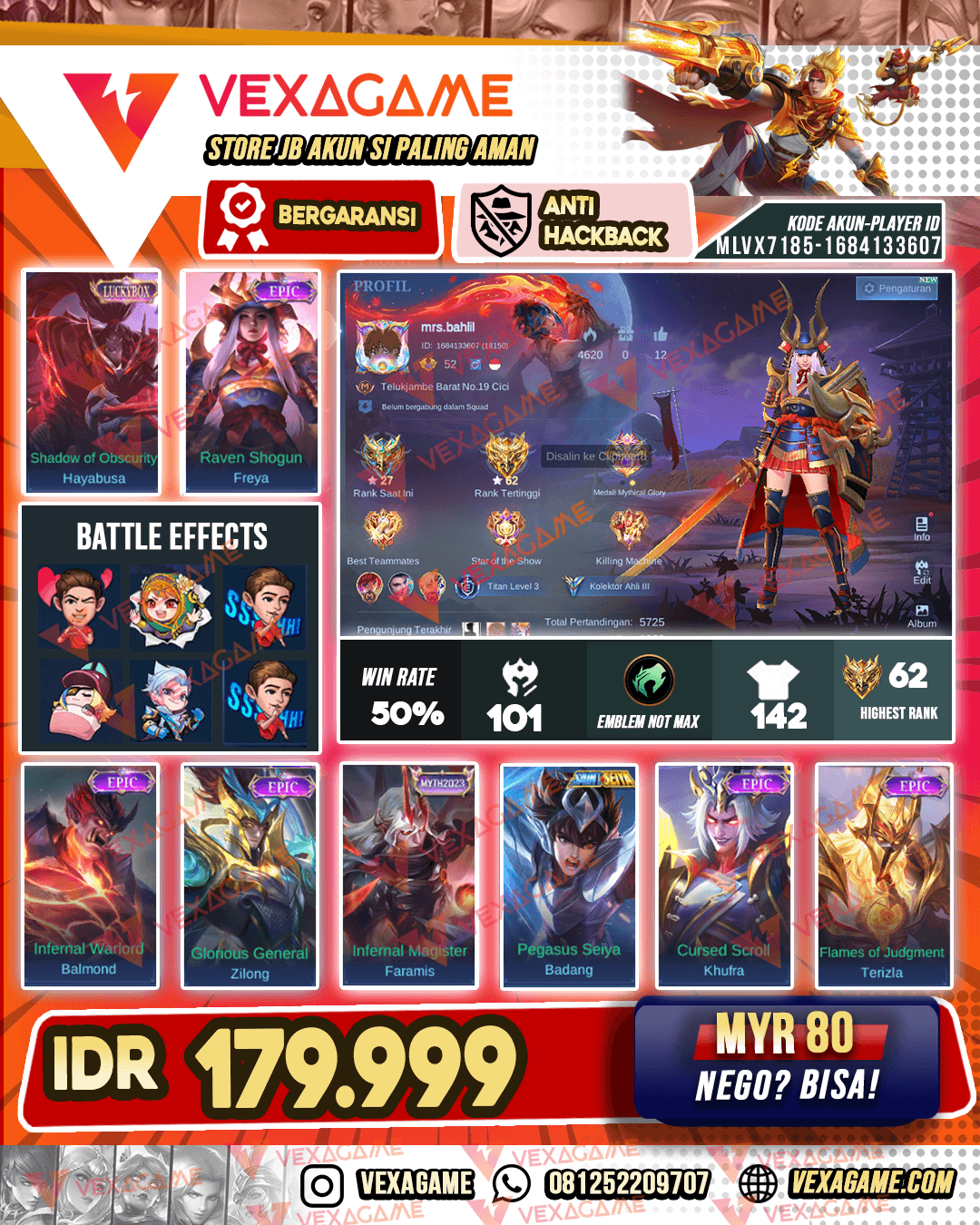 Freya Epic | Hayabusa Luckybox