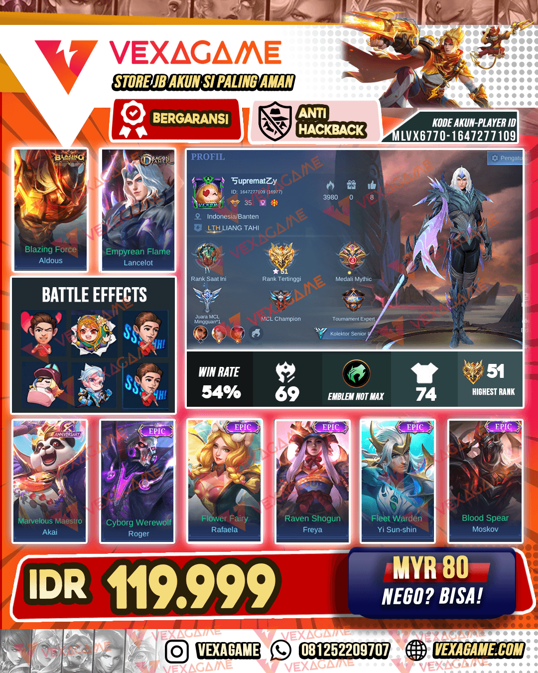 Lancelot Dragon Tamer | Aldous Blazing