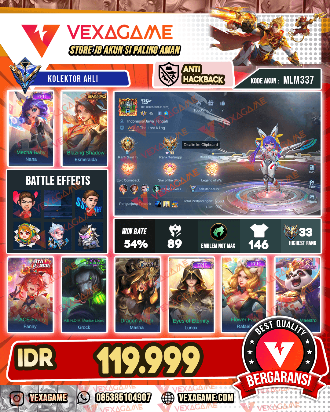 Nana Epic X Esmeralda Blazing