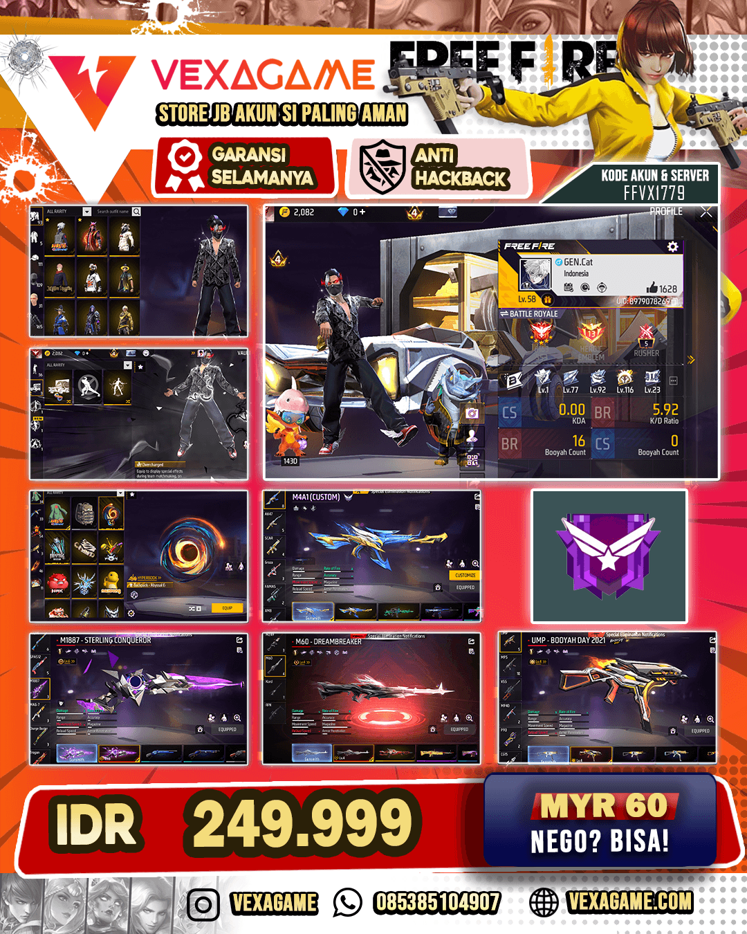 3 Evo ! TW MAX | Vault TW 200 | Animasi Lobby ON