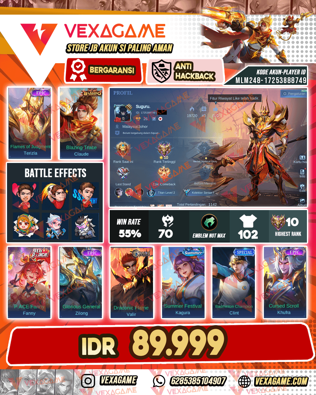 Terizla Epic | Claude Blazing