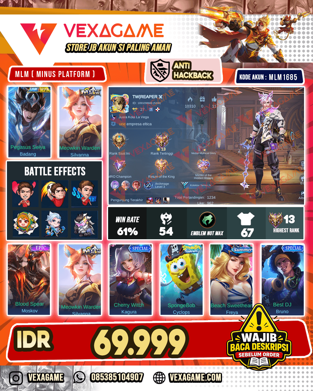 Julian Miaw X Badang Saint Seiya X Cyclops Spongebob