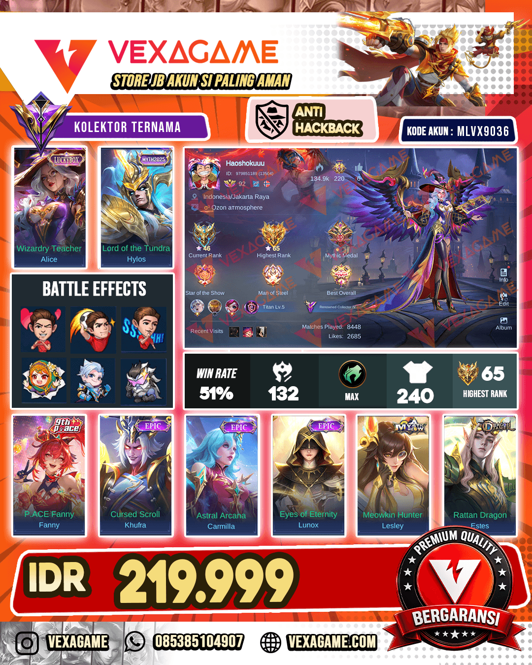 Alice Luckybox | Hylos MYTH