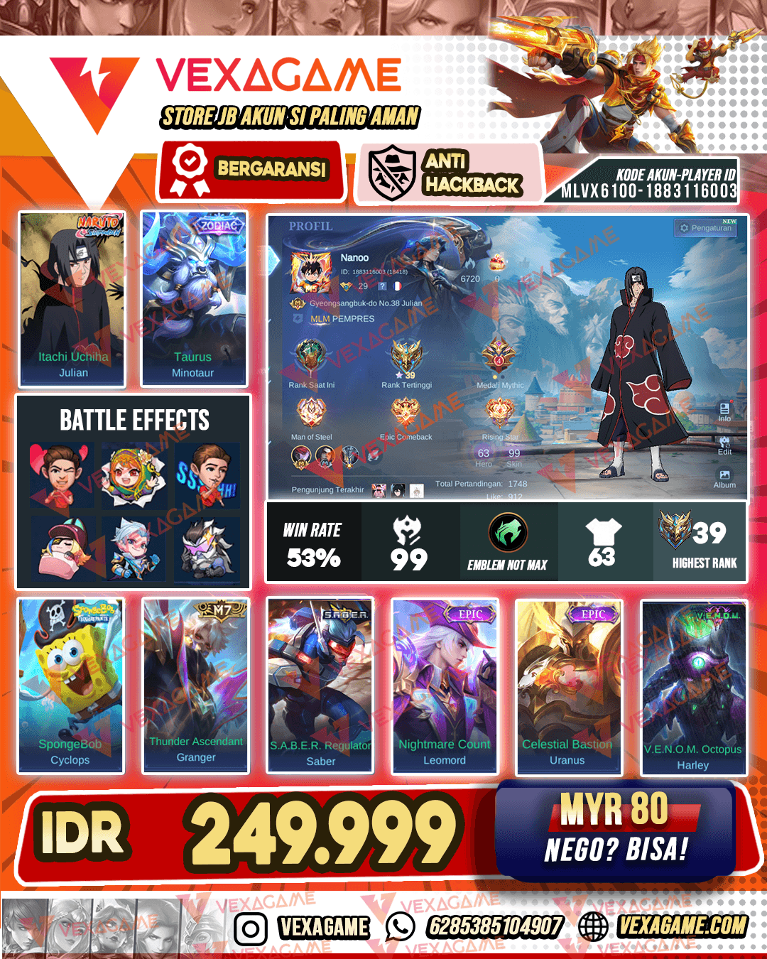 Julian Itachi | Minotaur Zodiac
