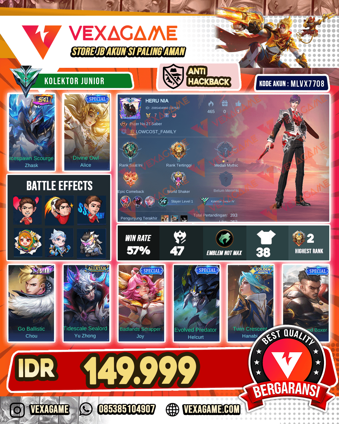 Akun Murah Harga Pelajar