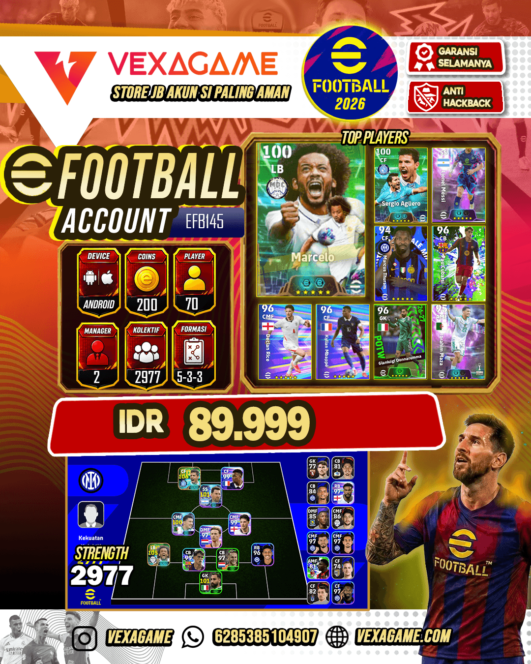 Marcelo, Thomas Müller, Lionel Messi, Gianluigi Donnarumma