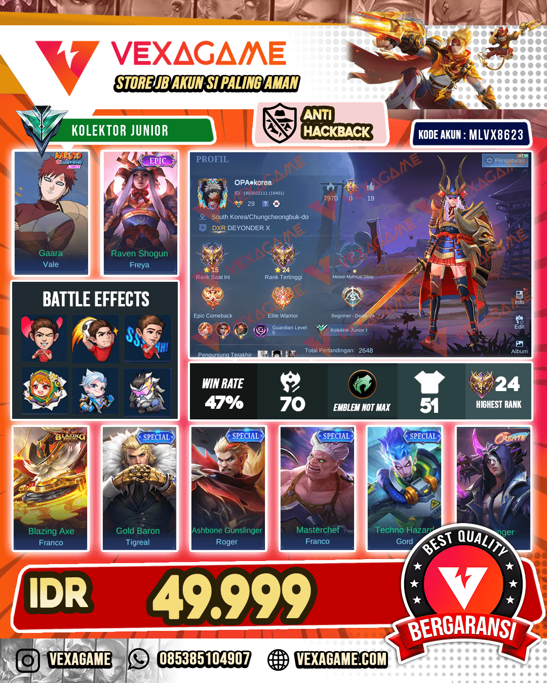 Akun Murah Harga Pelajar