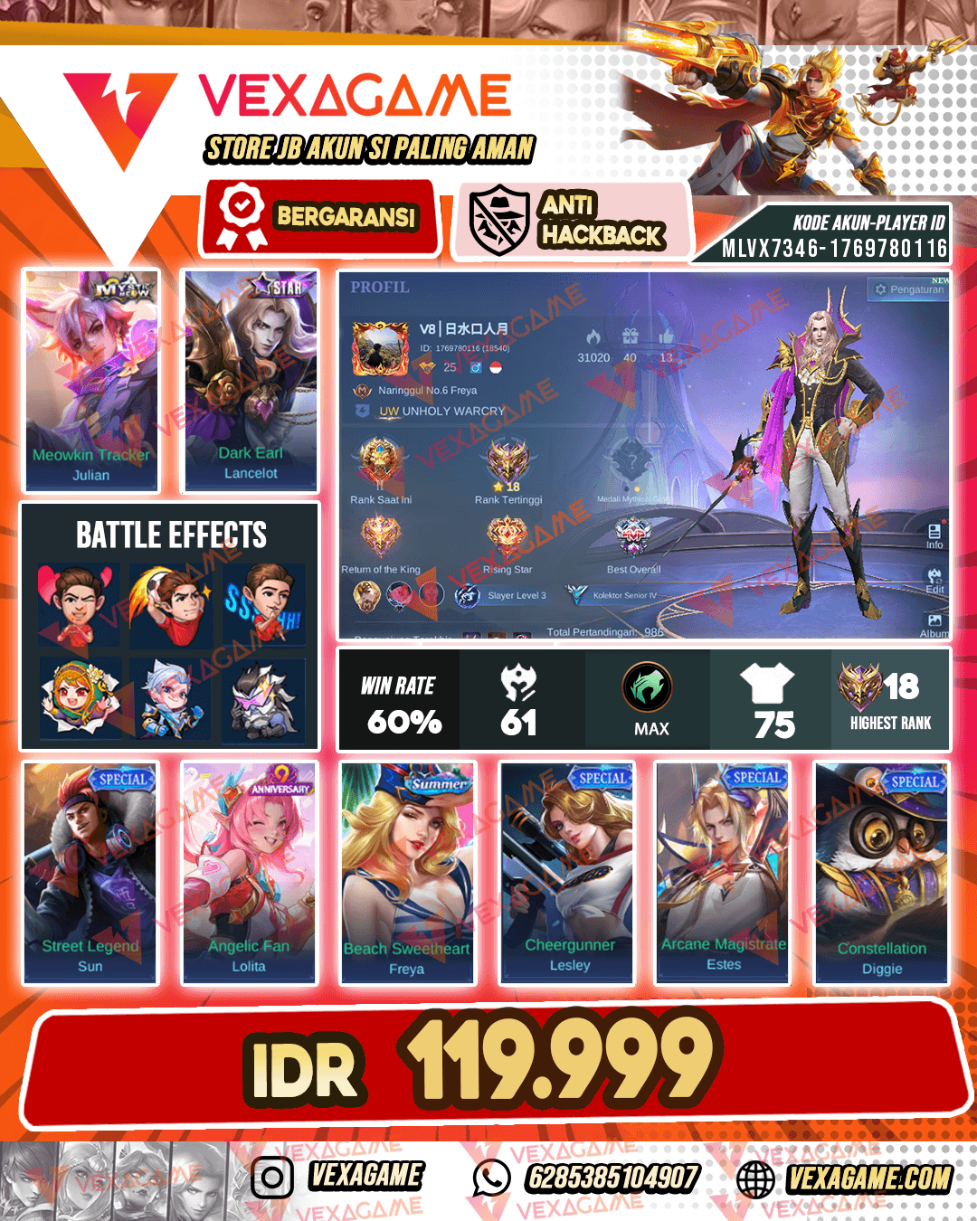 Lancelot Starlight | Julian Meow