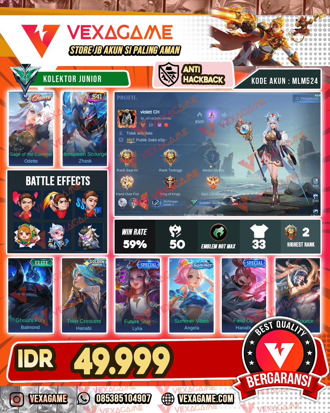 Akun Murah Harga Pelajar