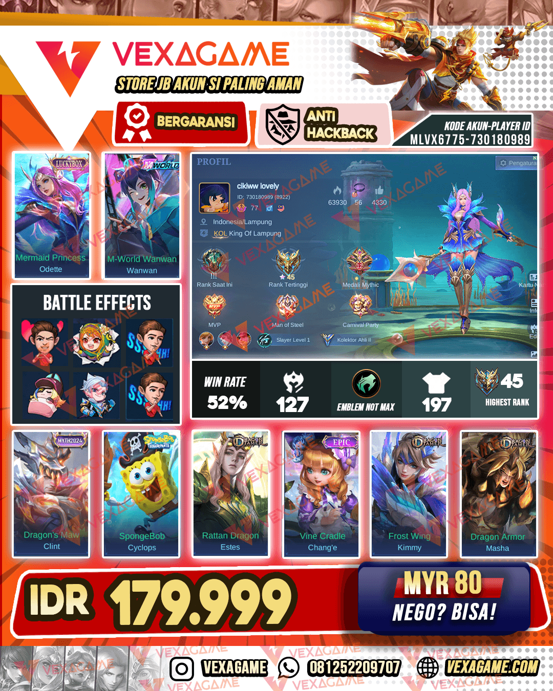 Oddete Luckybox | Wan Wan M World