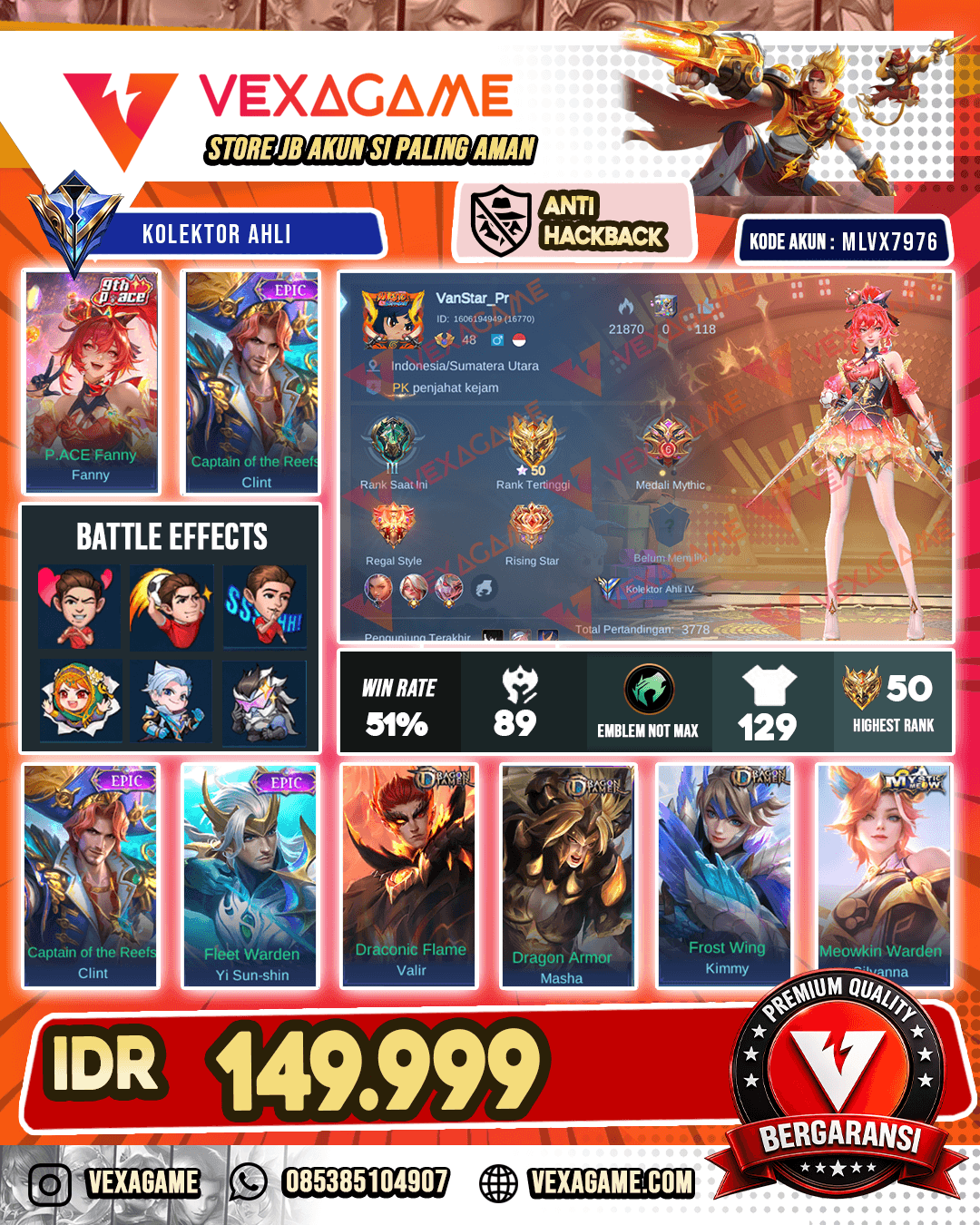 Fanny P Ace | Clint Epic