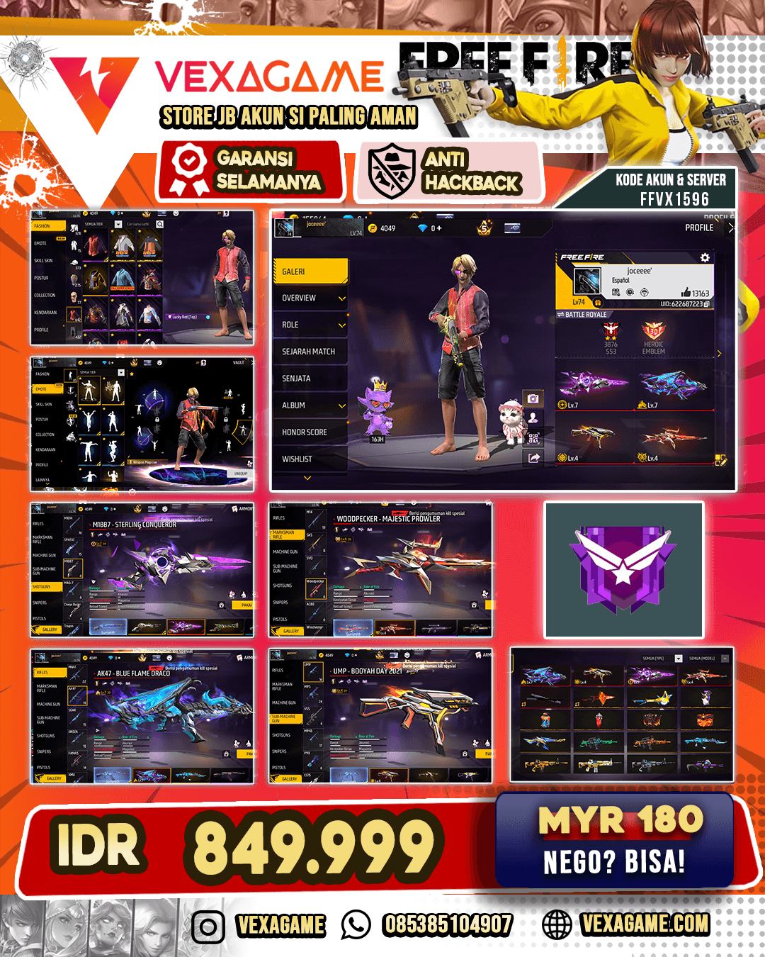 4 EVO 2 MAX | SG 3 RASA | VAULT 600++