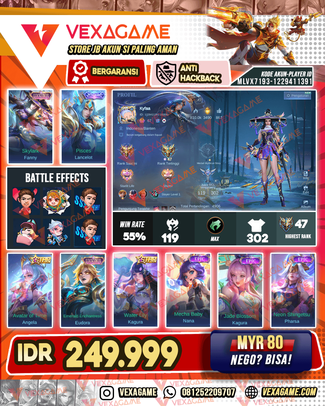 Fanny Luckybox | Lancelot Zodiac