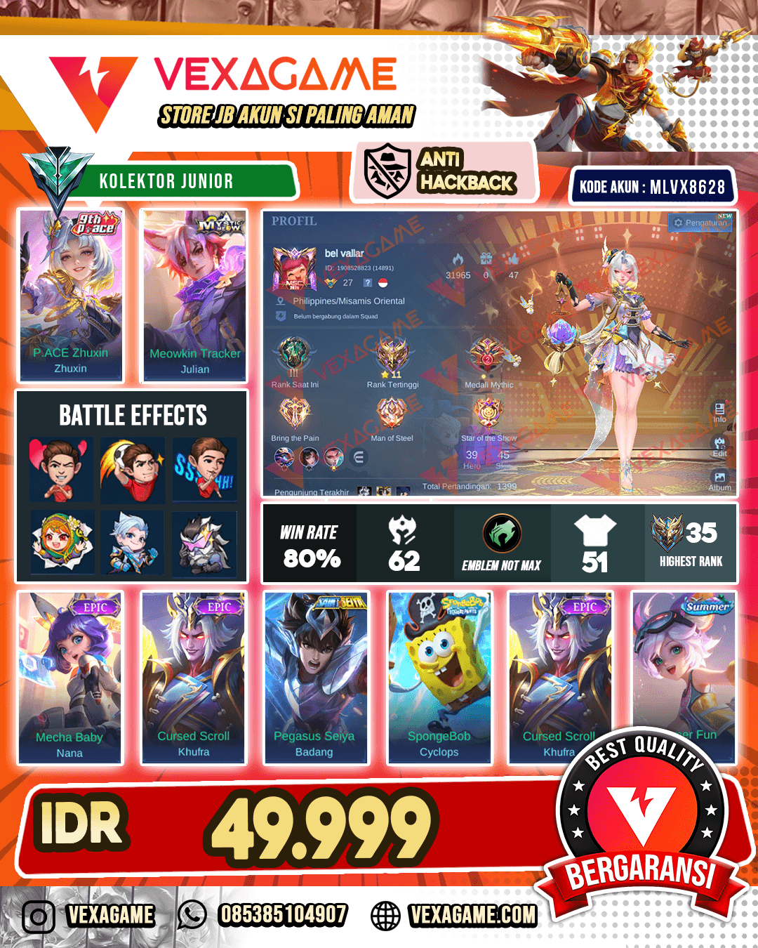 Akun Murah Harga Merakyat