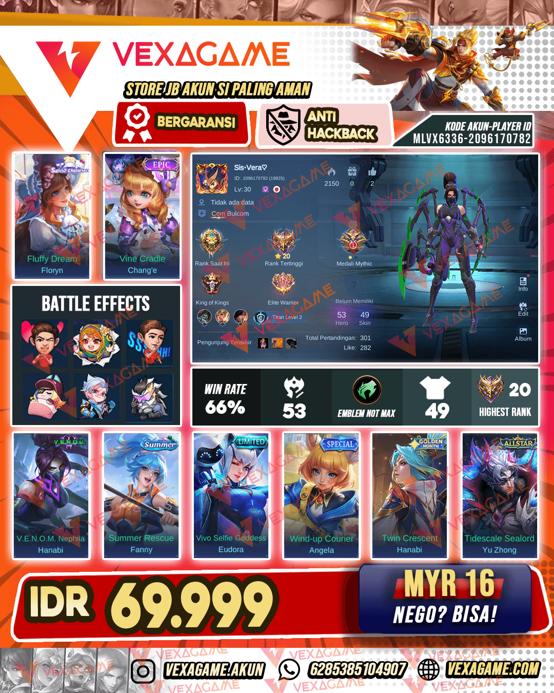 Akun Murah!