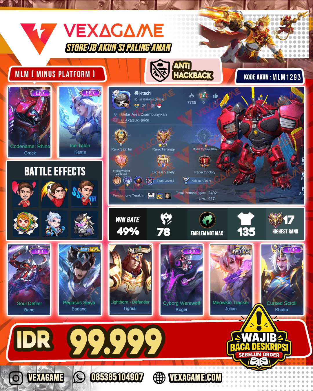 Grock Epic | Karrie Epic