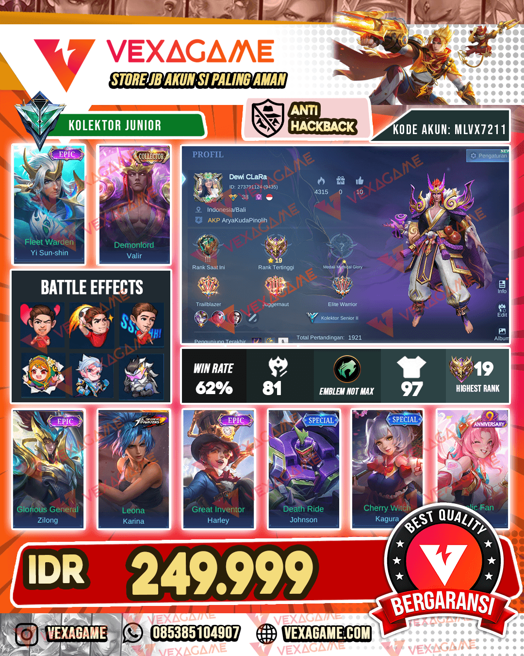 Valir Collector | YSS epic