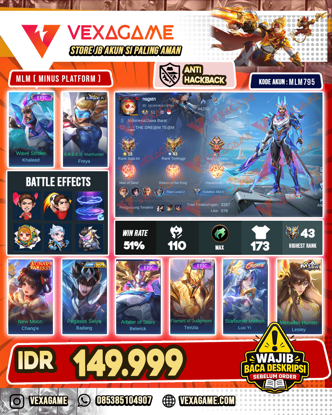 Khaled Epic | Freya Saber Recal TAS TAS
